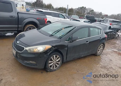 2015 Kia Forte Ex из США, поврежденный, VIN KNAFX5A80F5310147